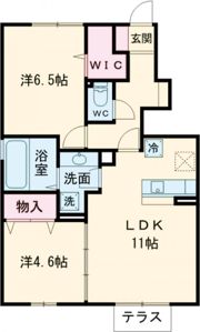 さくら 弐の間取り画像
