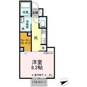 メルベーユの間取り画像