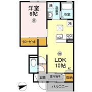 アゼリア旭田の間取り画像