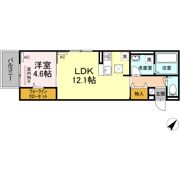 ルーブル下富野の間取り画像