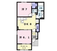 レガーロ参番館の間取り画像