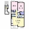 メゾンフランBの間取り画像