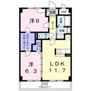 ソレアード山香の間取り画像