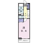 レインボー小郡の間取り画像