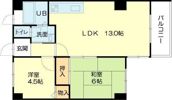 ロイヤルコーポ姫路栗山町の間取り画像