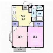 リバーサイド高浜の間取り画像