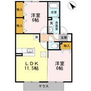 サンライフ樟の實 A棟の間取り画像