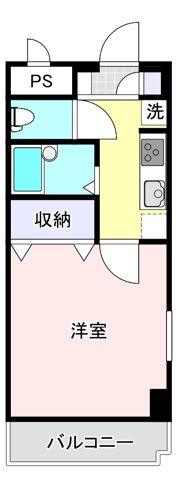 サンライズ新白河Aの間取り画像