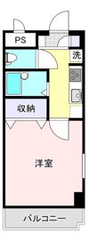 サンライズ新白河Aの間取り画像