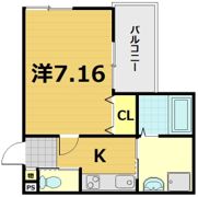 KING CRAFT FUKAKUSAの間取り画像