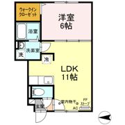 トレビュー八重田の間取り画像