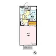 サウスウィンド Aの間取り画像