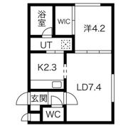 ピノ・ノワール医大前の間取り画像