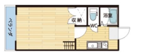 コーポパロスの間取り画像