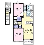 パーク・フロンティアBの間取り画像