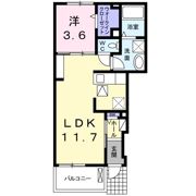 コトン ヴァリの間取り画像