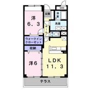 サニーレジデンス豊中の間取り画像