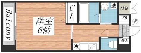 KHKコート板宿の間取り画像
