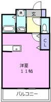 栄町パレスの間取り画像