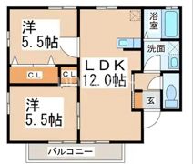エスポワール岬の間取り画像