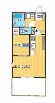 リベルテひかりの間取り画像
