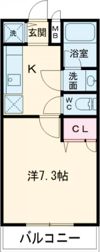 ｱﾙﾐｭｰﾙ 桜ヶ丘 Ⅱ番館の間取り画像