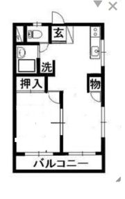 和光マンションの間取り画像