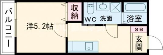 casa御殿山の間取り画像