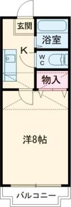 ソレアード遠見塚弐番館の間取り画像