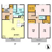 ファミリアつくばの間取り画像
