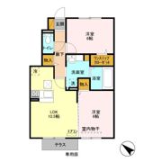 楓ハイツの間取り画像