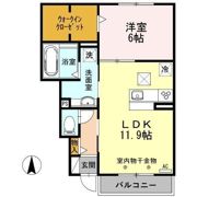 ハルミズホの間取り画像