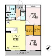 エクセレージュ彦島の間取り画像