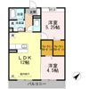 エクセレージュ彦島の間取り画像
