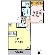 D-room夏目の間取り画像