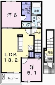 アルモニー・Mの間取り画像