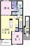 アルモニー・Mの間取り画像