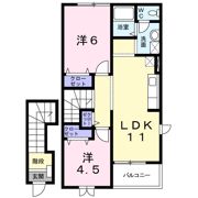 メゾンド・アベニールの間取り画像