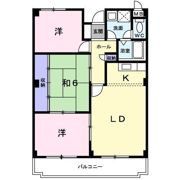 エスポワール茨木の間取り画像
