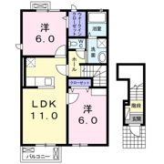 ハイマウント Four Bの間取り画像