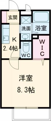 パラストy Ⅲの間取り画像