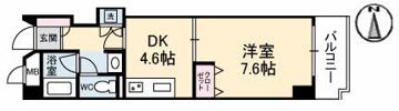 メゾン・ド・ナリヤ A棟の間取り画像