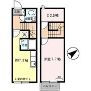 キューブ吉原の間取り画像