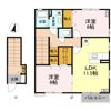 ローズコート A/Bの間取り画像