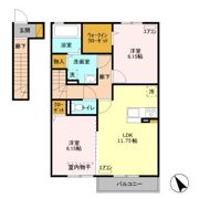 アマービレ B棟の間取り画像