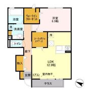フェリエの間取り画像