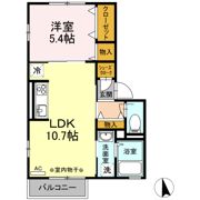 クレスト四谷の間取り画像