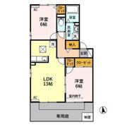 Petit Sel（ﾌﾟﾁｾﾙ）の間取り画像