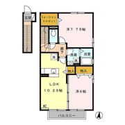 プルメリアの間取り画像