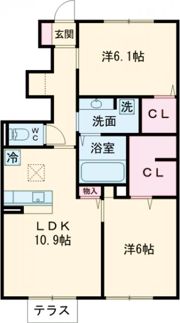 和の間取り画像